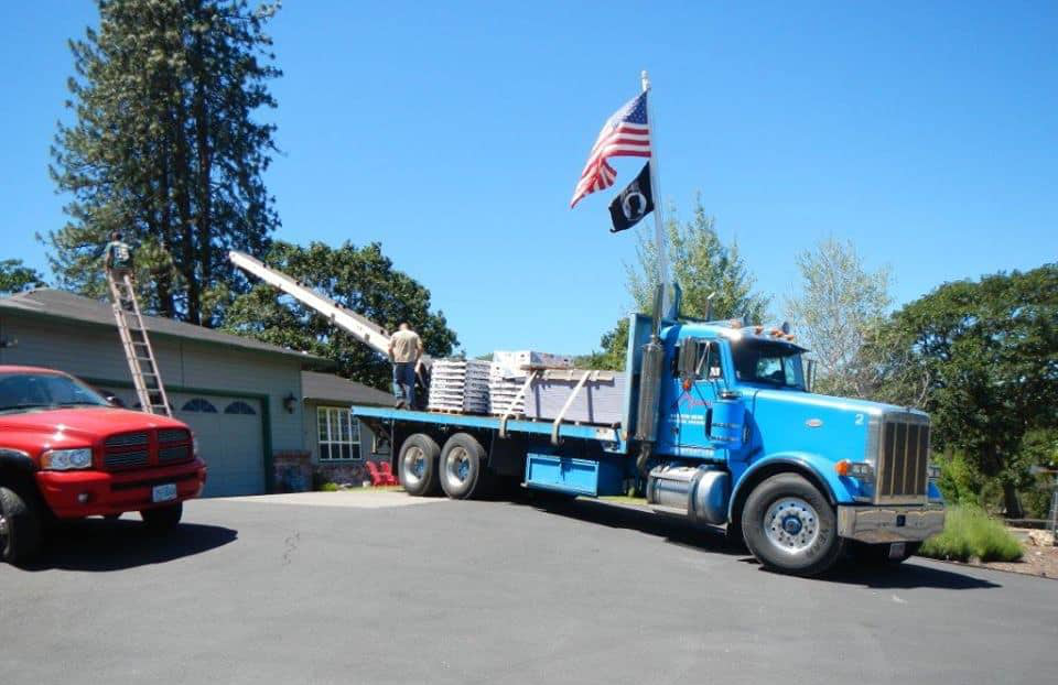 Home roofing project in Central Point, Oregon.