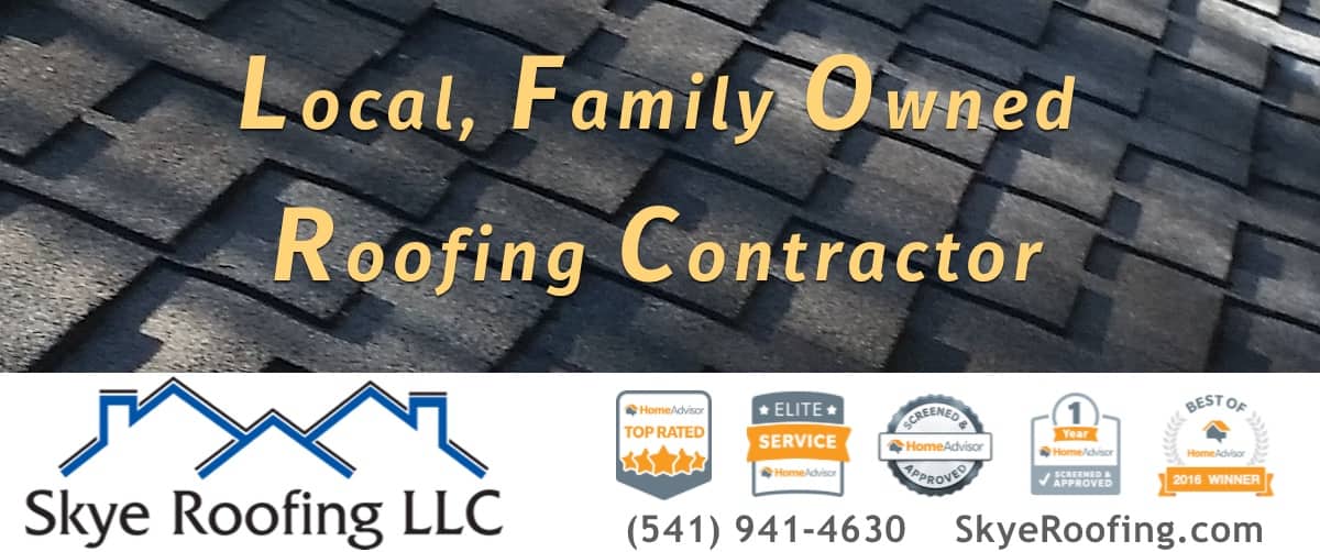 Roofing Contractor Serving Ashland Medford Grants Pass